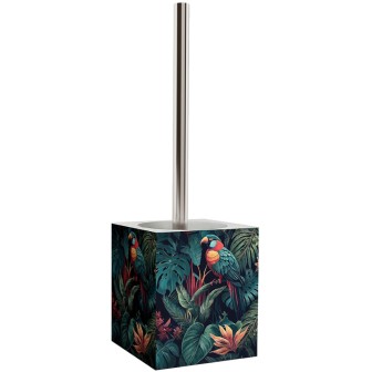 Toilet Brush and Holder Exotic