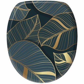 Soft Close Toilet Seat Monstera