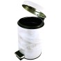 Bathroom Bin Marble 3 Litres