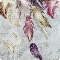 Bath Mat feathers 53 x 53 cm