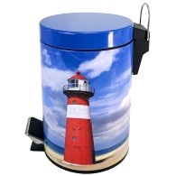 Bathroom Bin Lighthouse 3 Litres