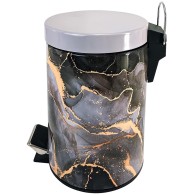 Bathroom Bin Marble Abstract 3 Litres