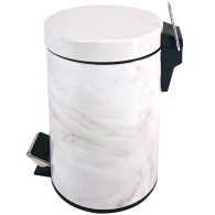 Bathroom Bin Marble 3 Litres