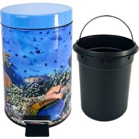 Bathroom Bin Ocean 3 Litres