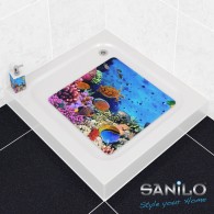 Bath Mat Ocean 53 x 53 cm