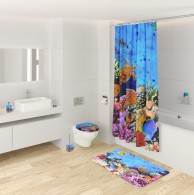 Bath Mat Ocean 53 x 53 cm