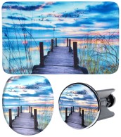 3 Piece Bathroom Set Sunset