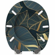 Soft Close Toilet Seat Monstera